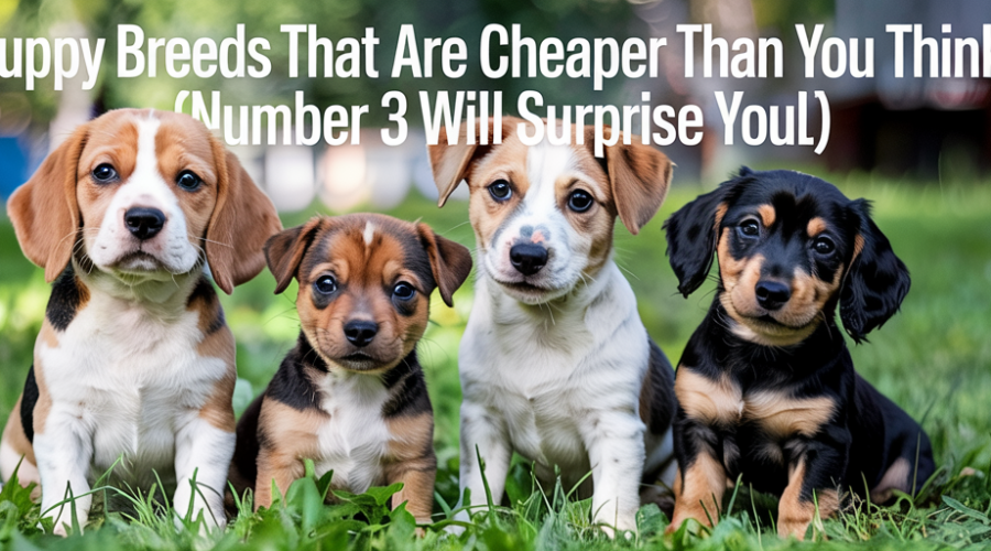 5 Puppy Breeds That Are Cheaper Than You Think