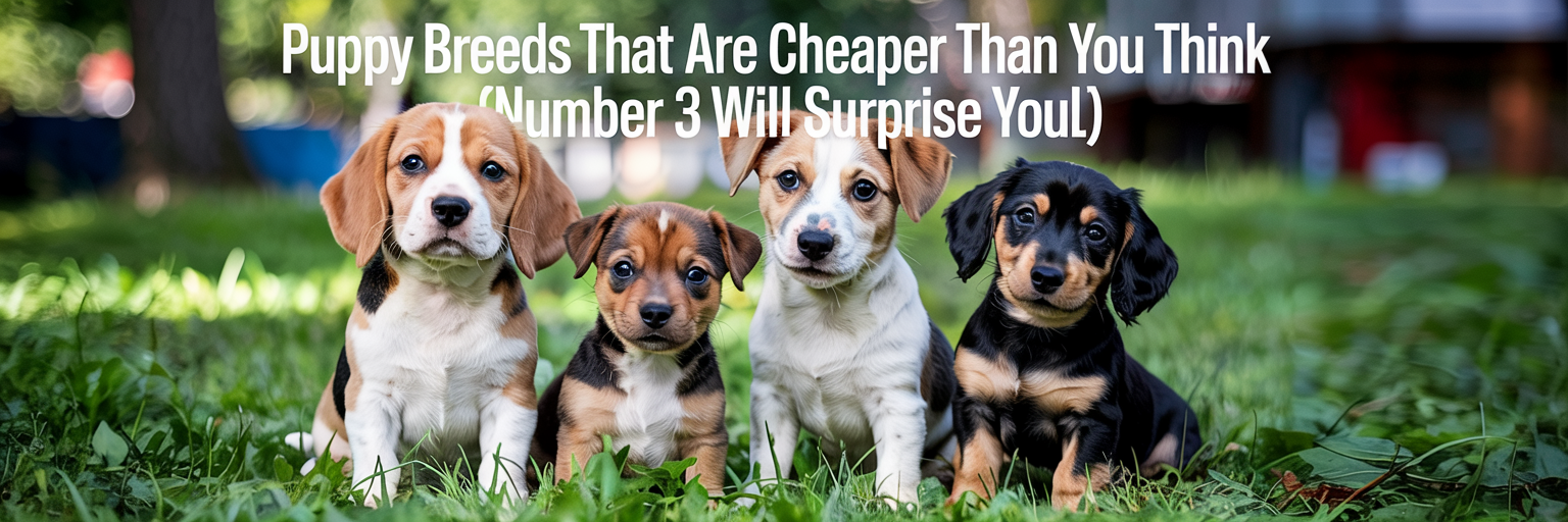 5 Puppy Breeds That Are Cheaper Than You Think