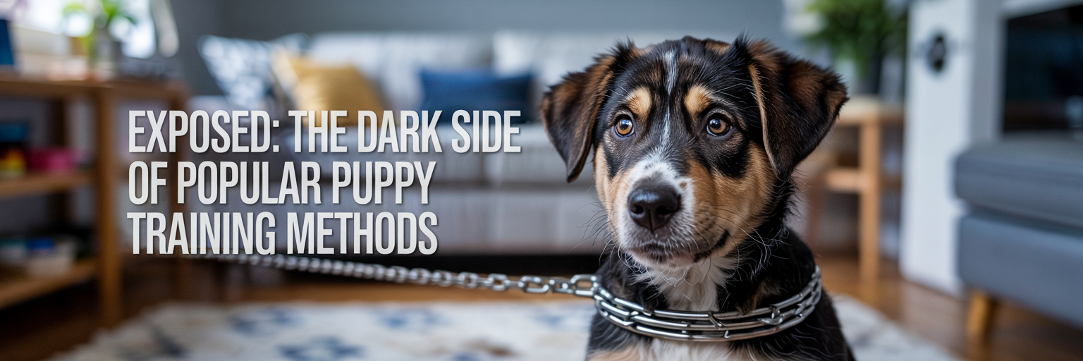 Exposed The Dark Side of Popular Puppy Training Methods