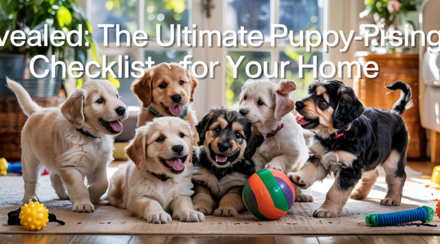 Revealed The Ultimate Puppy-Proofing Checklist for Your Home