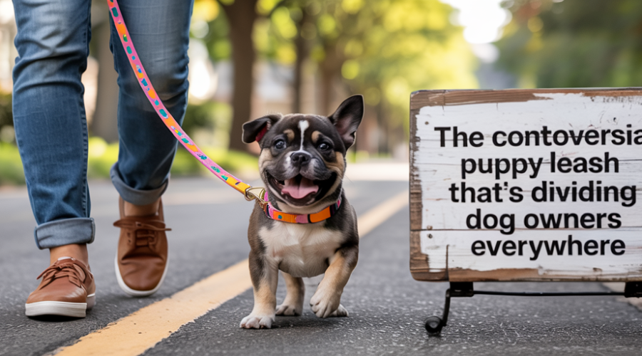 The Controversial Puppy Leash Thats Dividing Dog Owners Everywhere