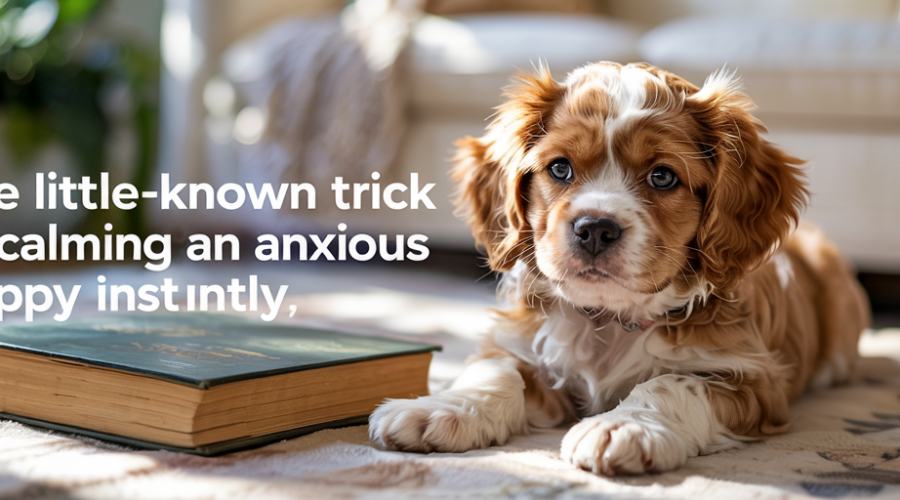 The Little-Known Trick to Calming an Anxious Puppy Instantly