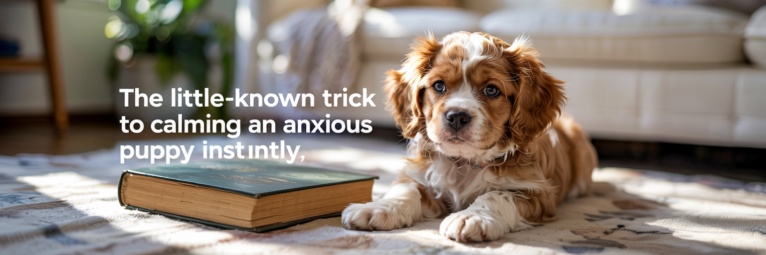 The Little-Known Trick to Calming an Anxious Puppy Instantly