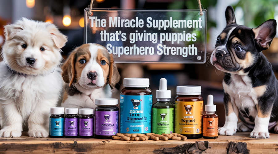 The Miracle Supplement Thats Giving Puppies Superhero Strength