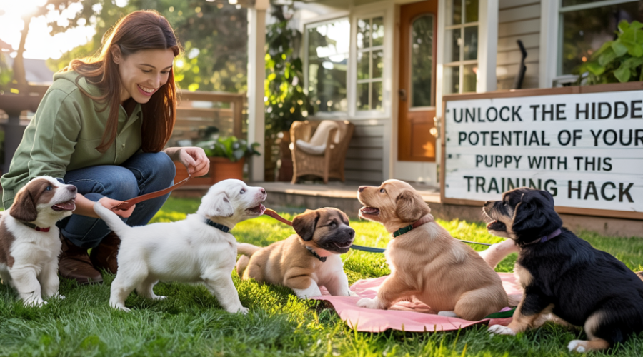 Unlock the Hidden Potential of Your Puppy with This Training Hack