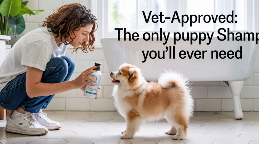Vet-Approved The Only Puppy Shampoo You will Ever Need