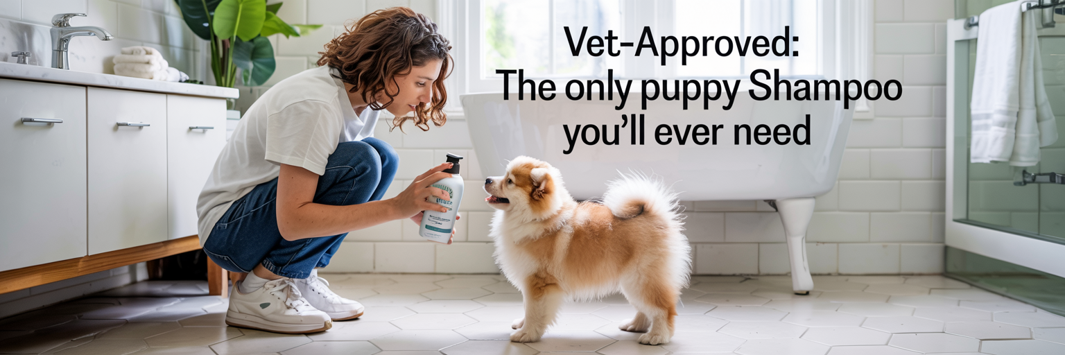 Vet-Approved The Only Puppy Shampoo You will Ever Need