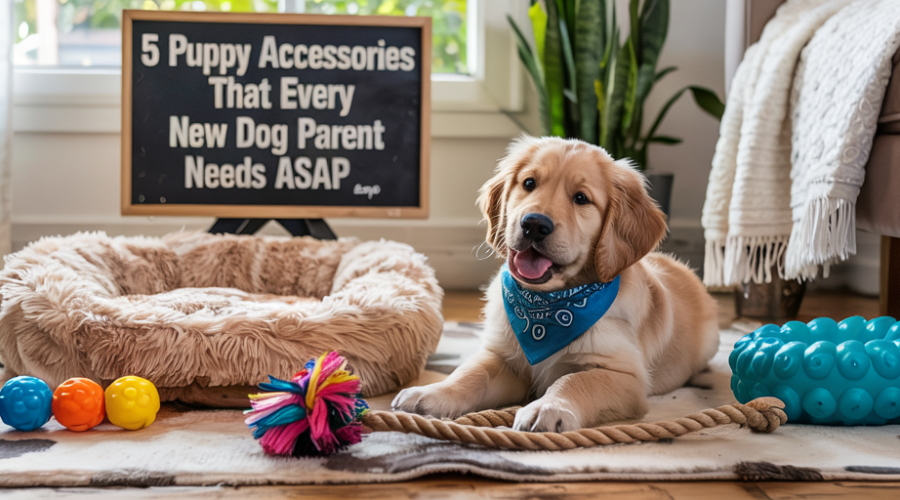 5 Puppy Accessories That Every New Dog Parent Needs ASAP