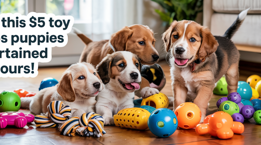 How This $5 Toy Keeps Puppies Entertained for Hours!