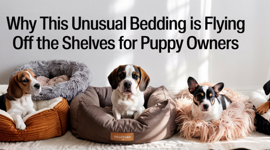 Why This Unusual Bedding is Flying Off the Shelves for Puppy Owners